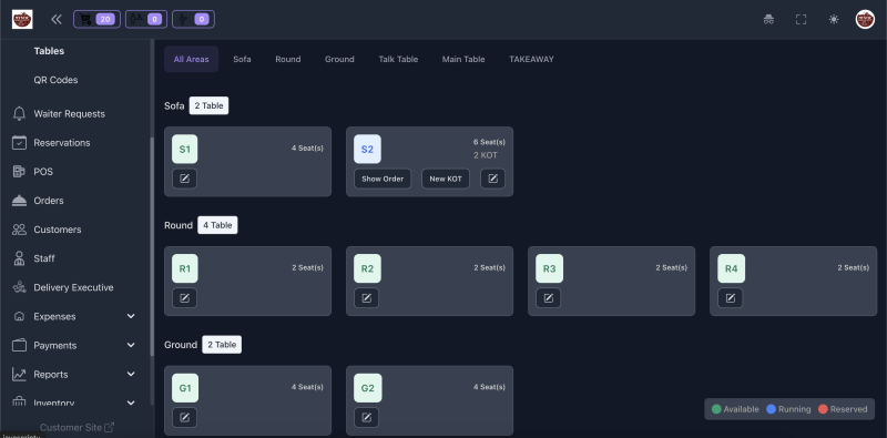 Optimize Table Reservations